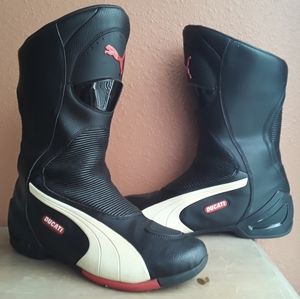 Puma Ducati mens 11.5 motorcycle boots